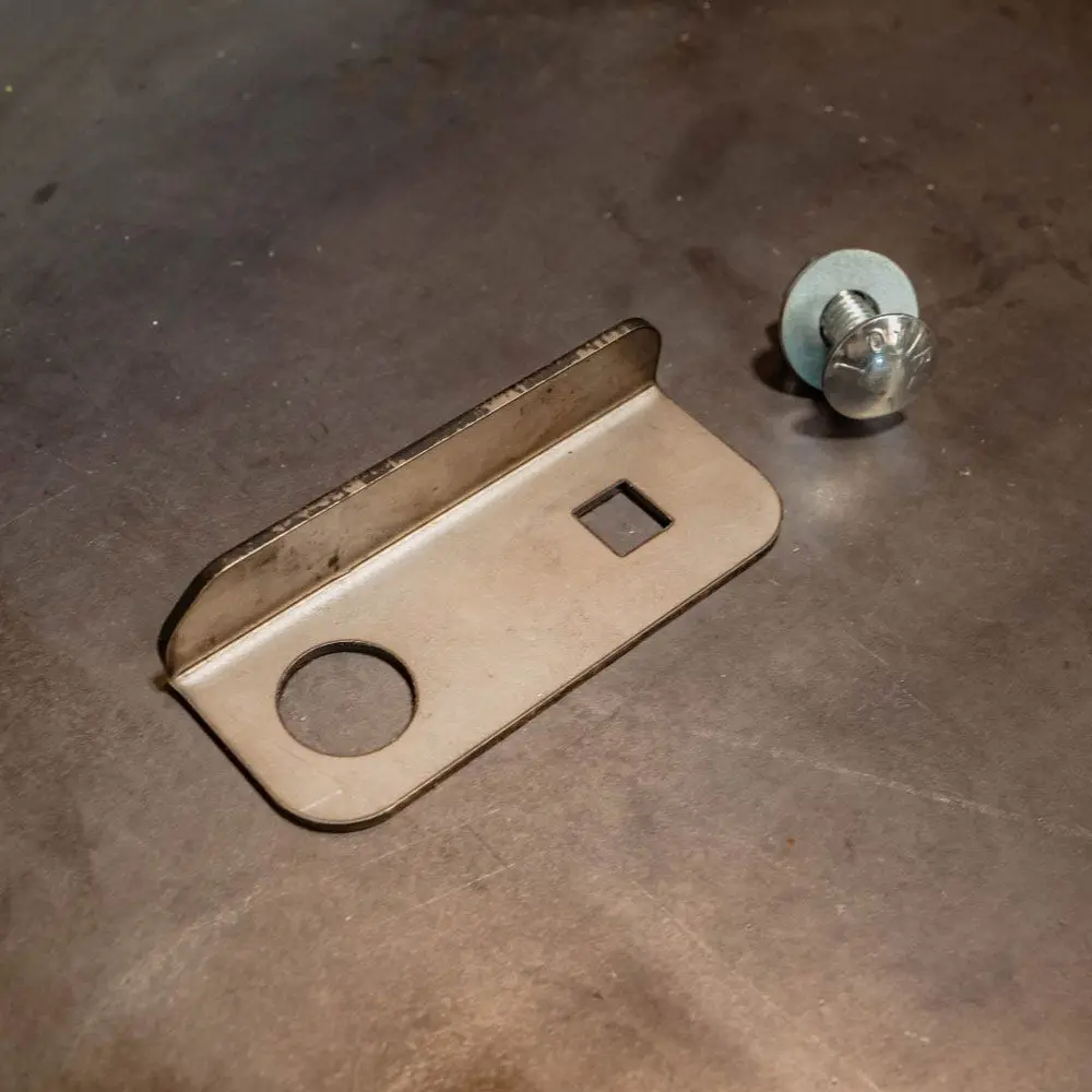 C4 Fabrication - Swing Arm Ham Antenna Bracket 1