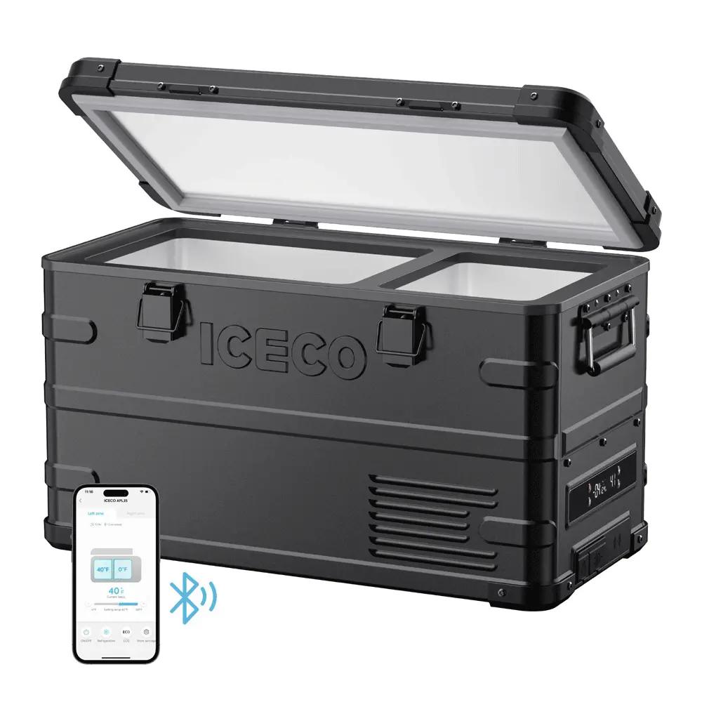 Iceco - Apl35 Dual Zone Aluminum Fridge Refrigerator - 35 Lt 1
