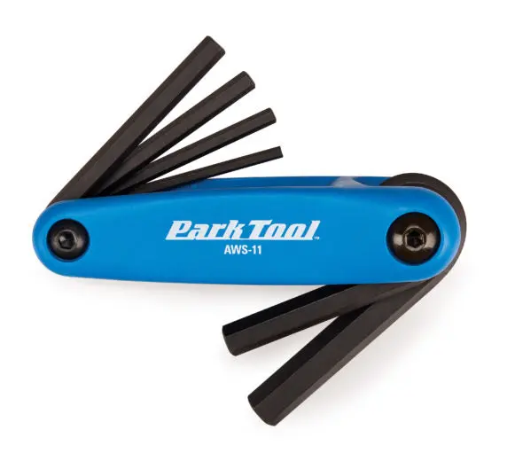 Park Tool Aws-11 Metric Folding Hex Wrench Set 1
