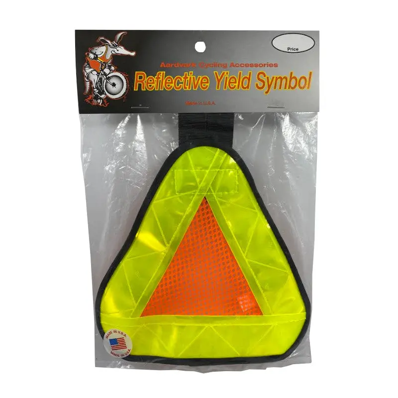Aardvark Reflective Wearable Yield Sign 1