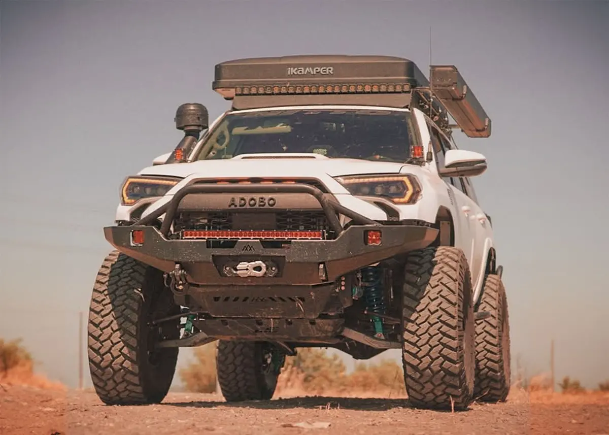 Backwoods Adventure Mods - Hi-Lite Overland Front Bumper (Prerunner Bull Bar) - Toyota 4Runner (2010-2024) 1