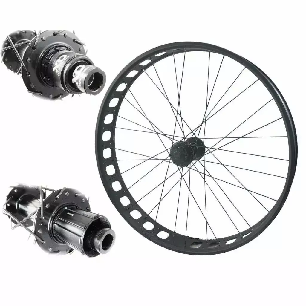 Alex Blizzerk 70 26-Inch 12X197 Rear Ta Tubeless Fat Bike Wheel 1