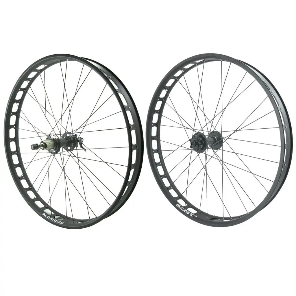 Alex Blizzerk 70 27.5-Inch 15X150 Ta And 10X170mm Qr Fat Bike Wheelset Tubeless Ready 1