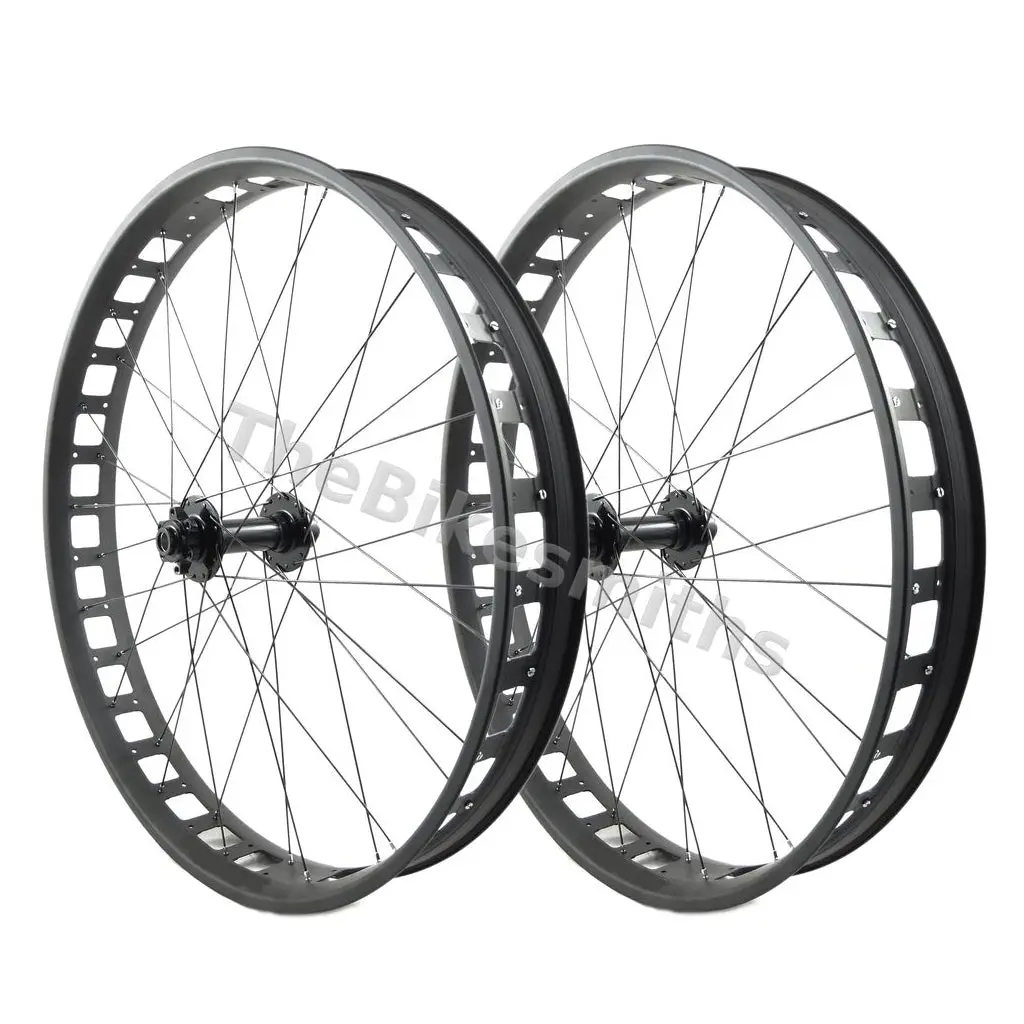 Alex Blizzerk 80 26-Inch 15X150 Front 12X197 Rear Ta Fat Bike Wheelset 1