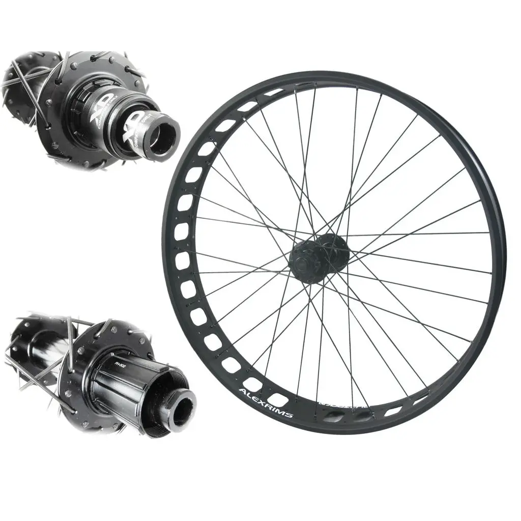 Alex Blizzerk 90 26-Inch 12X197 Rear Ta Tubeless Fat Bike Wheel 1