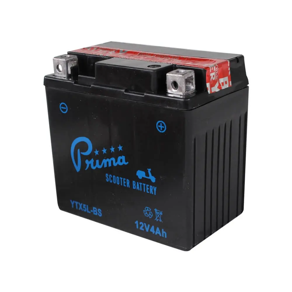 Prima Battery (12V Tx5l-Bs); People 50, Rattler 110, Elite 2