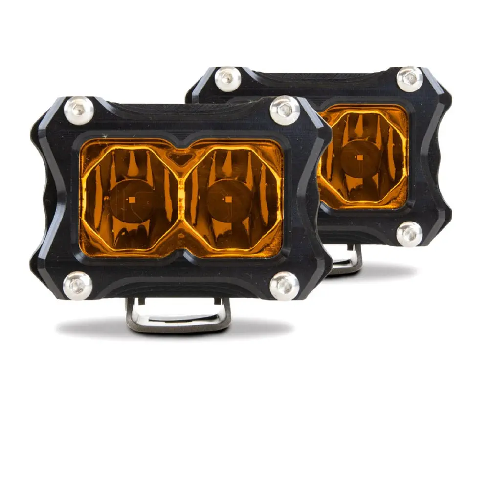 Heretic - Ba-2 Amber Led Pod Light - 2 Pack 1