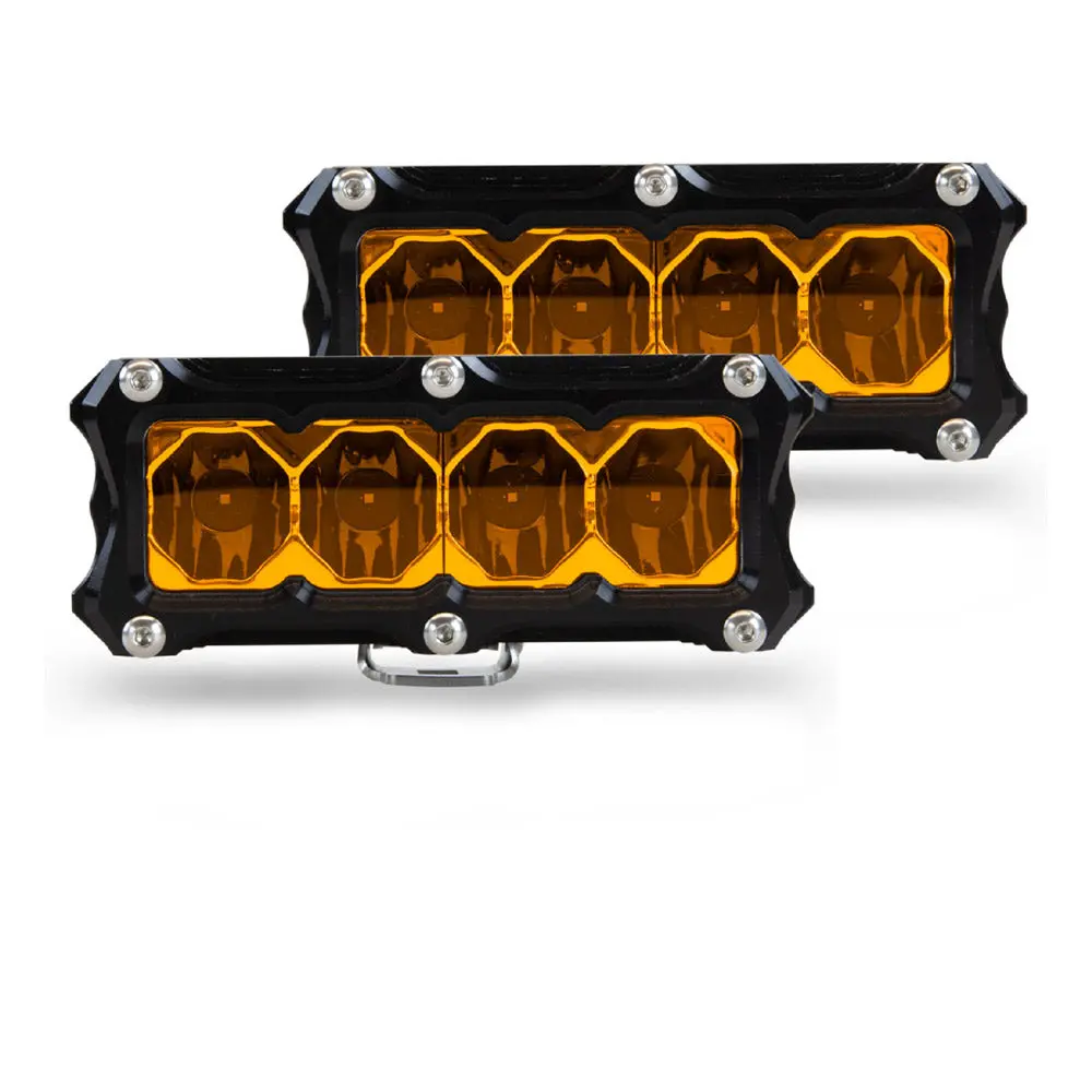 Heretic - Ba-4 Amber Led Pod Light - 2 Pack 1