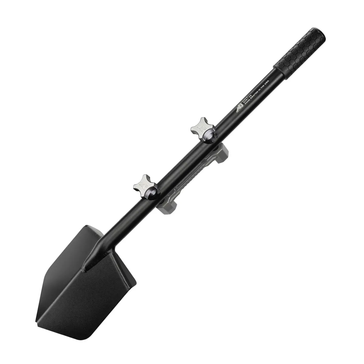 Agency 6 - Shovel / Mount Combo - Black Long Shovel / Grey Ssm With Knobs 1