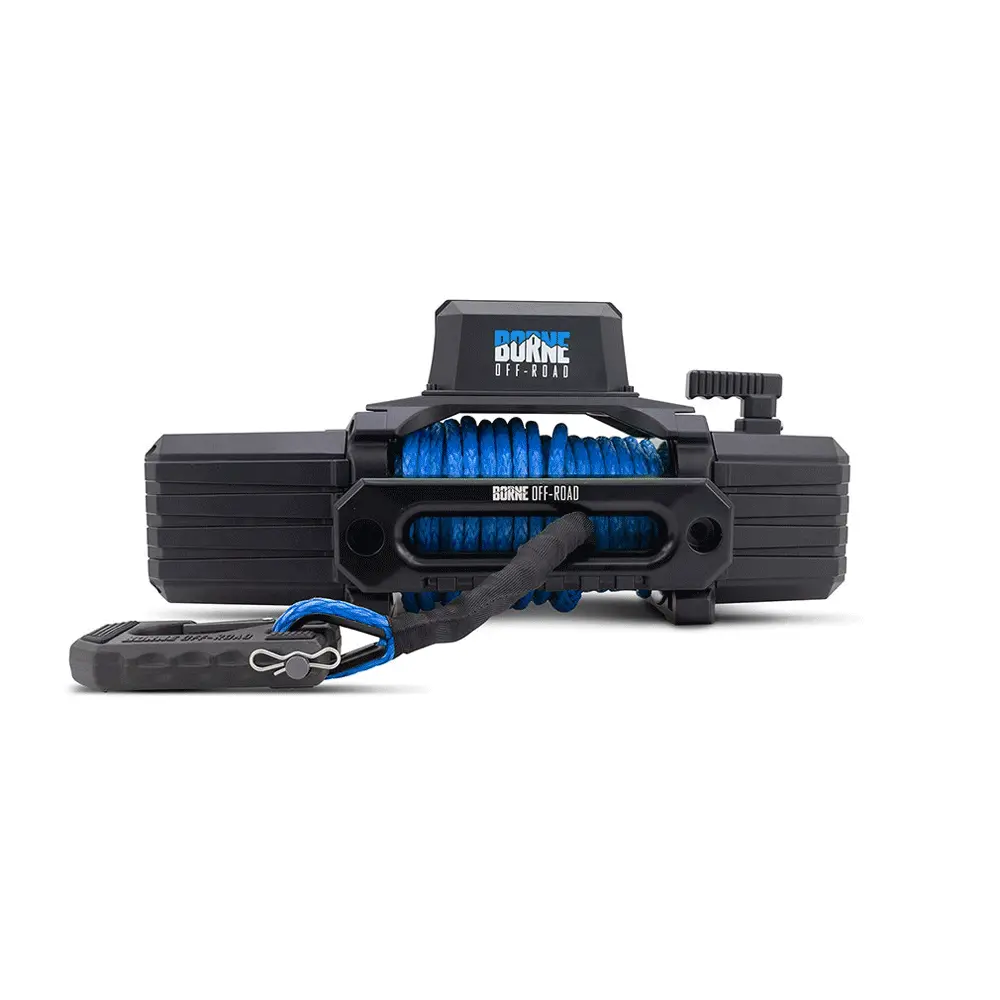 Borne Off-Road - 10K Electric Winch With Synthetic Rope 1