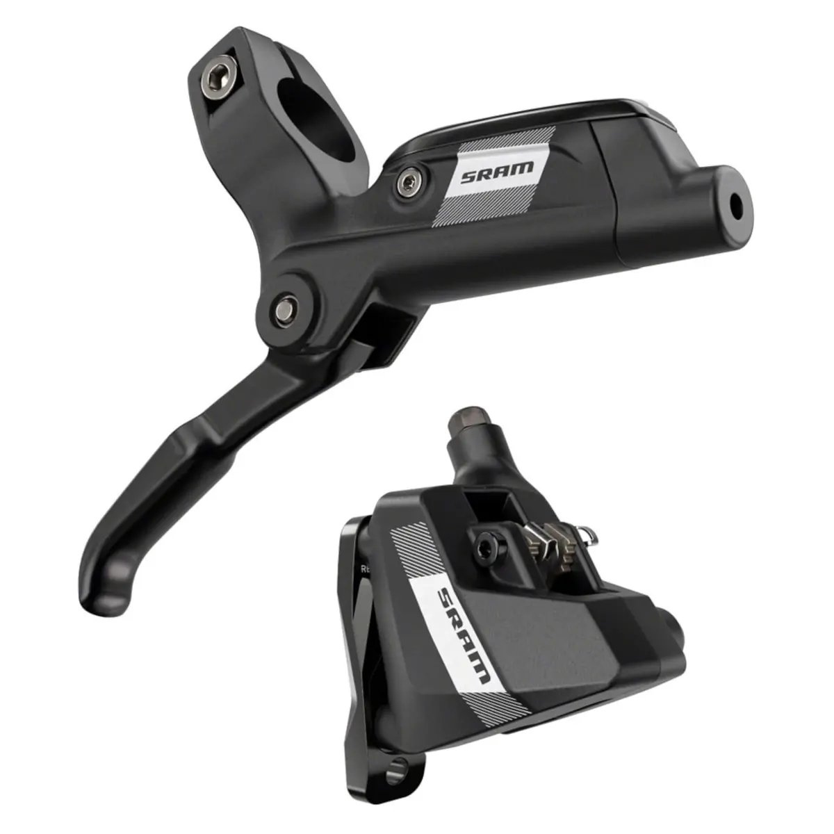 Sram S300 Disc Brake And Lever - Flat Mount 2-Piston 20Mm Offset Black A1 1