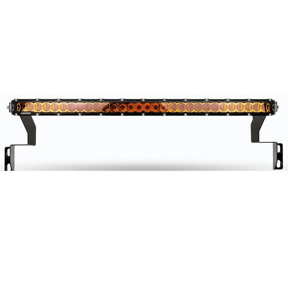 Heretic - Behind The Grille - 30" Light Bar - Amber Lens - Toyota 4Runner (2010-2021), Tacoma (2016-2021), Tundra (2014-2021) 1
