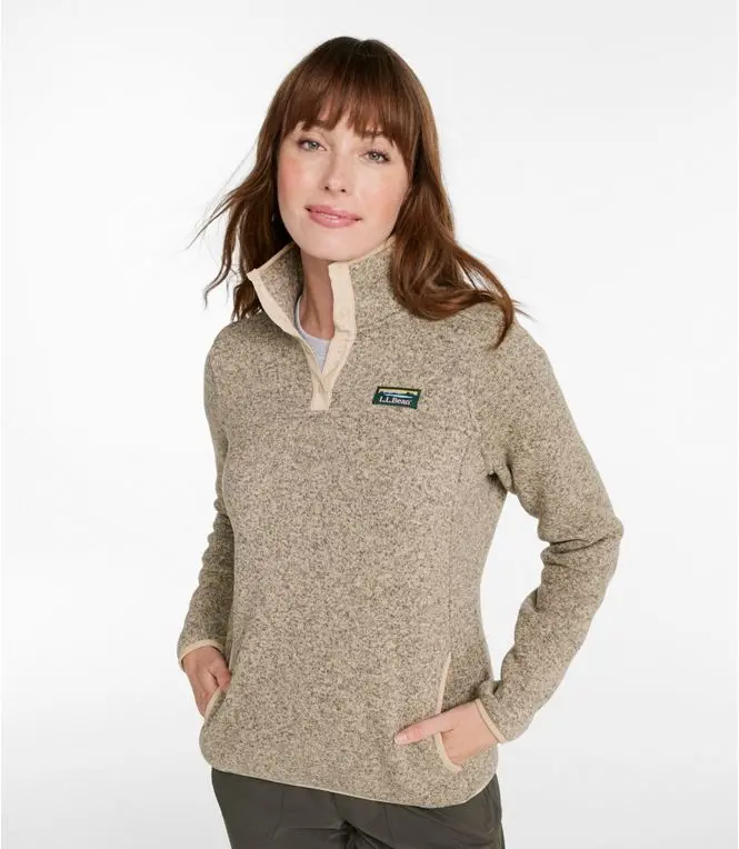 Bean's Sweater Fleece Pullover Women's Regular 1