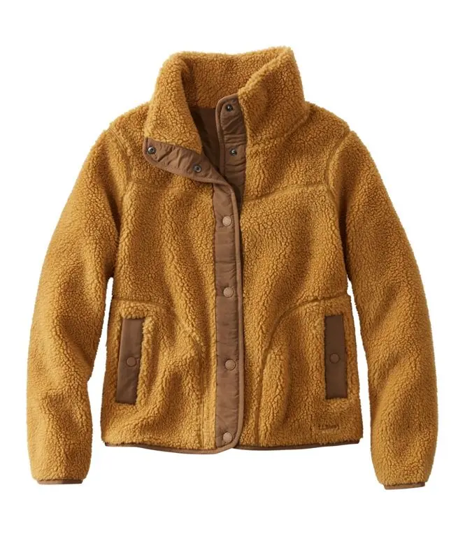 Bean's Sherpa Fleece Jacket Women's Regular 2
