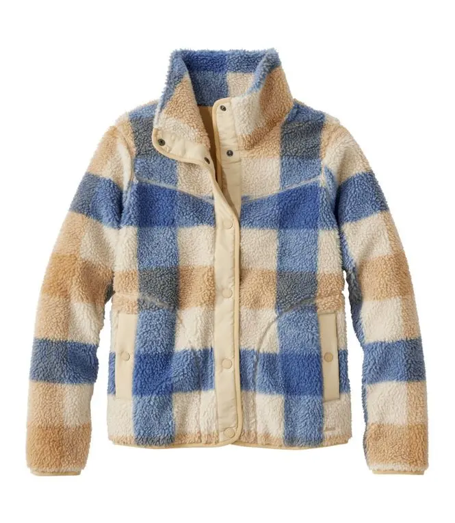 Bean's Sherpa Fleece Jacket Women's Regular 6