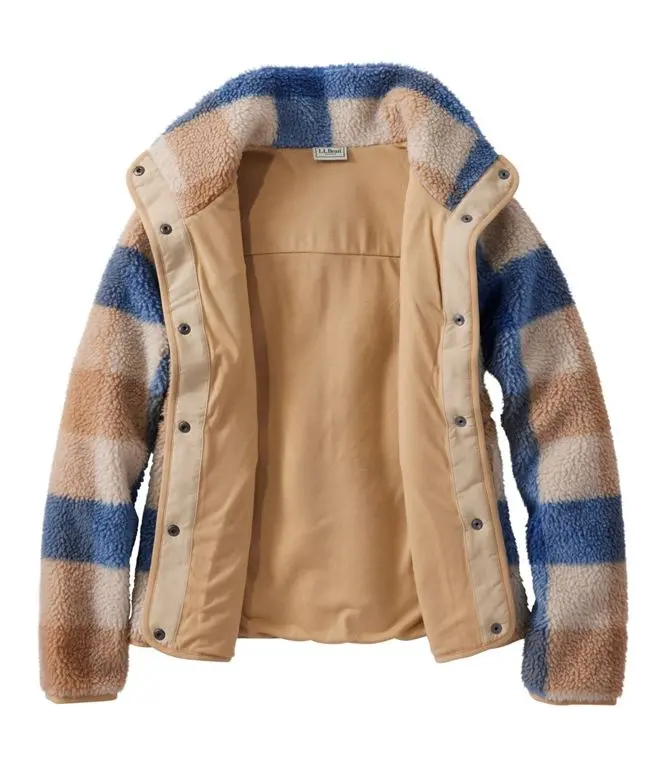 Bean's Sherpa Fleece Jacket Women's Regular 4