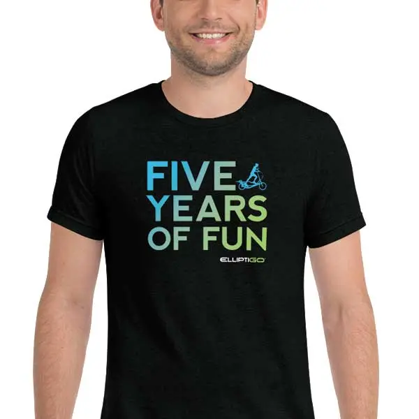 T-Shirt, 5 Years Of Fun Big And Bold, Men's Short Sleeve 1