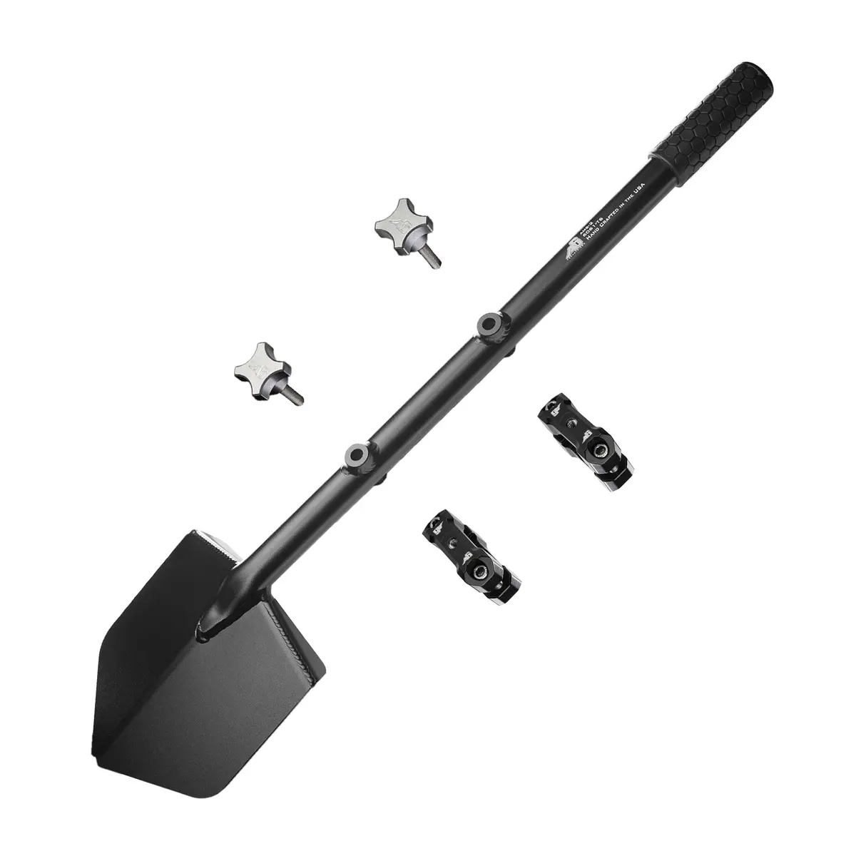 Agency 6 - Shovel / Mount Combo - Black Long Shovel / Black Umd With Knobs 1