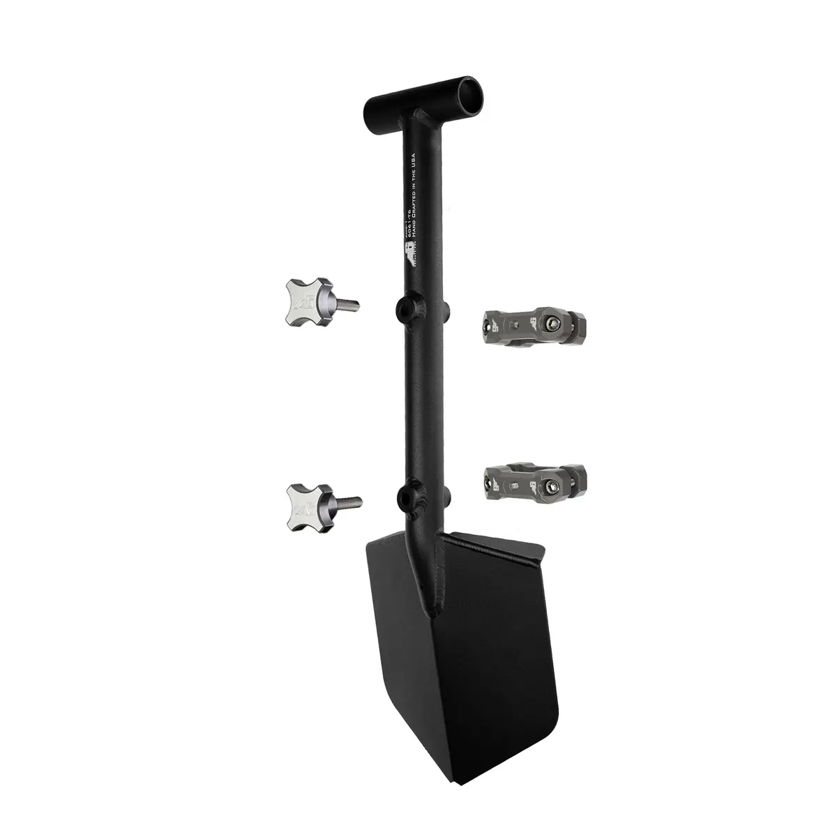 Agency 6 - Shovel / Mount Combo - Black Mini Shovel / Grey Umd With Knobs 1