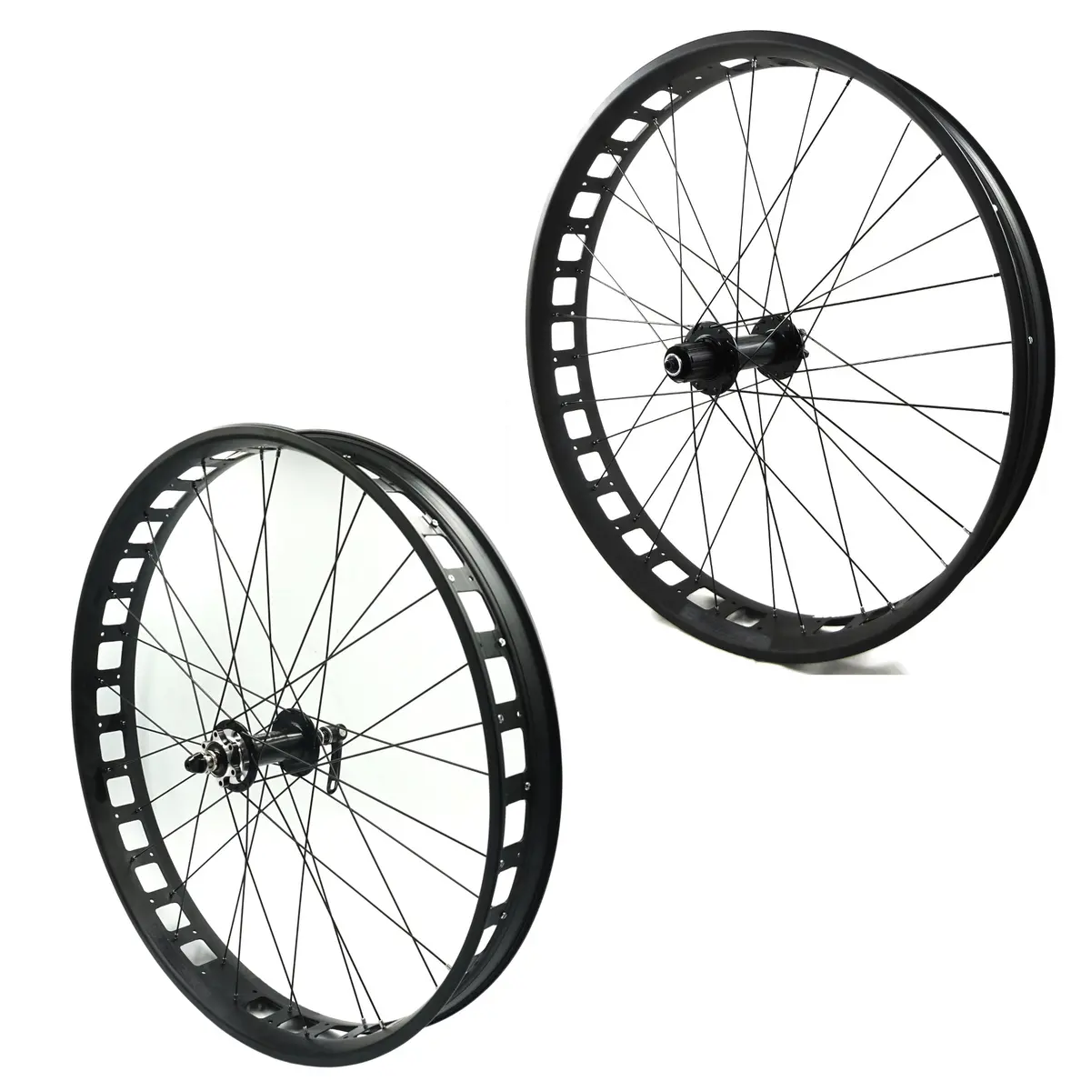 Alex Blizzerk 80 26-Inch 9X135 Front 10X190 Rear Qr Fat Bike Wheelset 1