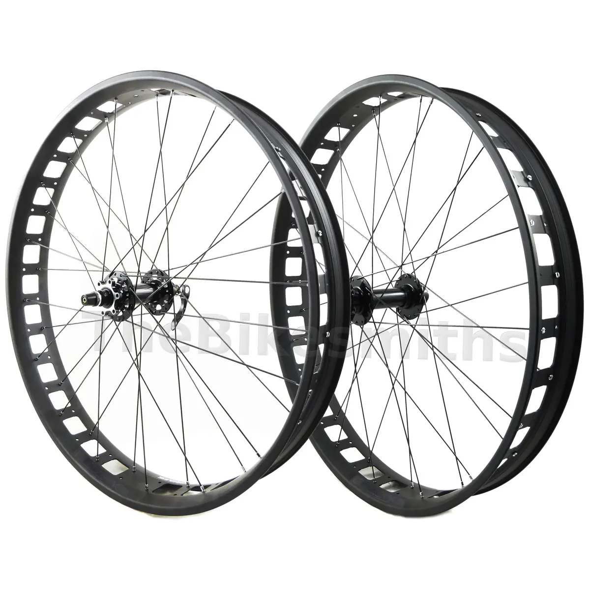 Alex Blizzerk 80 26-Inch 9X135 Front Qr 12X197 Rear Ta Fat Bike Wheelset 1