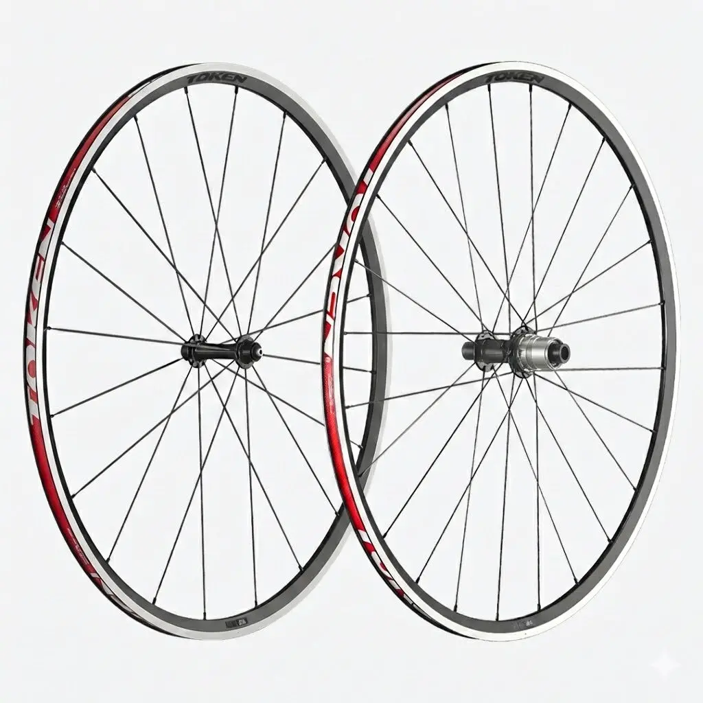 Token C22a 700C 9X100 Front 10X130 Rear Qr Xdr Wheelset 1