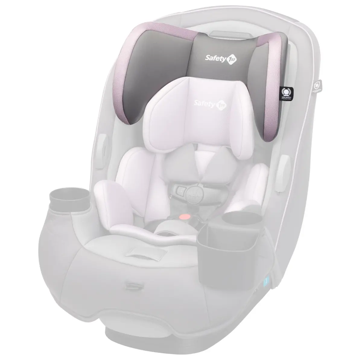 Headrest Cover Replacement Kit For Grow And Go Sprint ("Cranberry Ice") 1