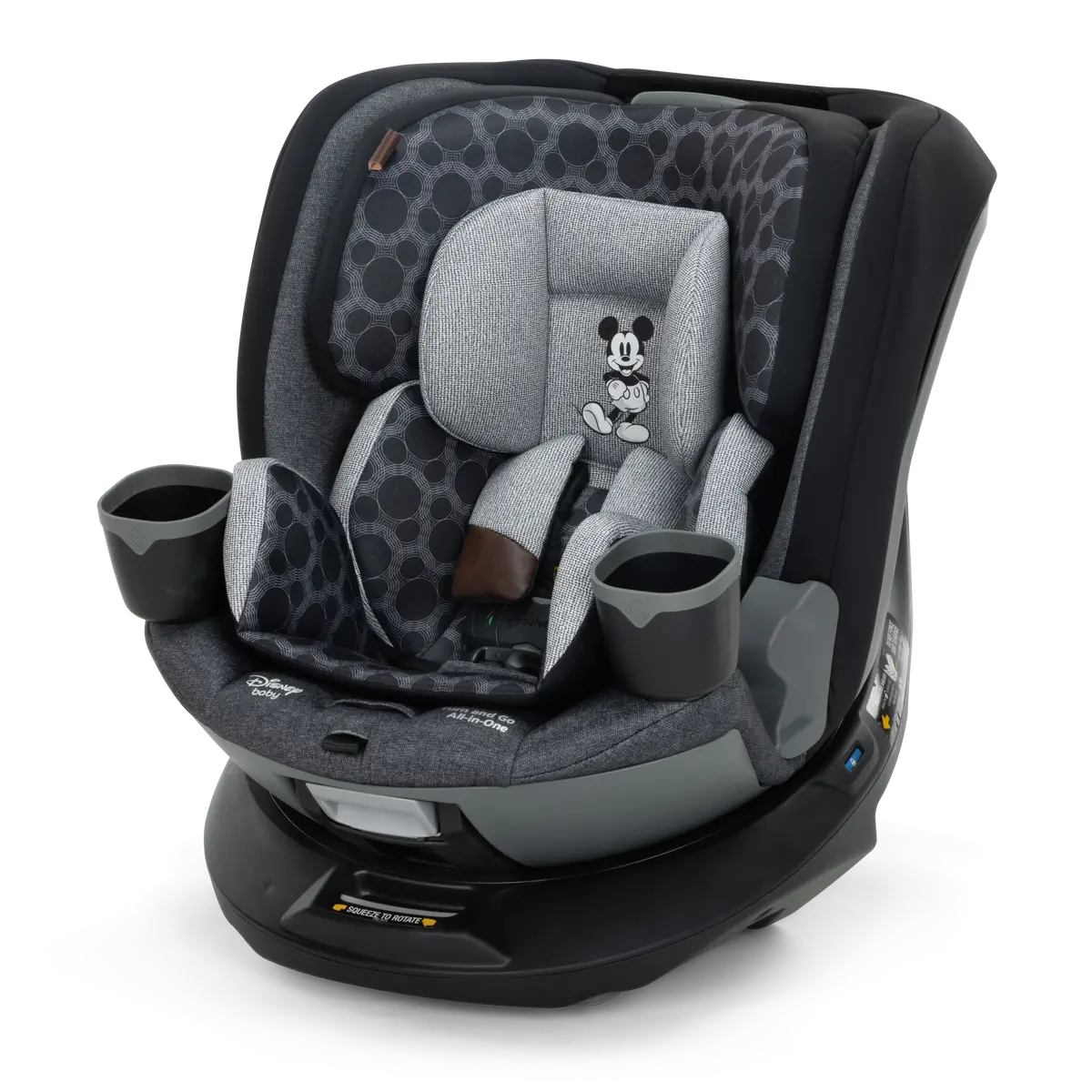Disney Baby Turn And Go 360 Rotating All-In-One Convertible Car Seat 1