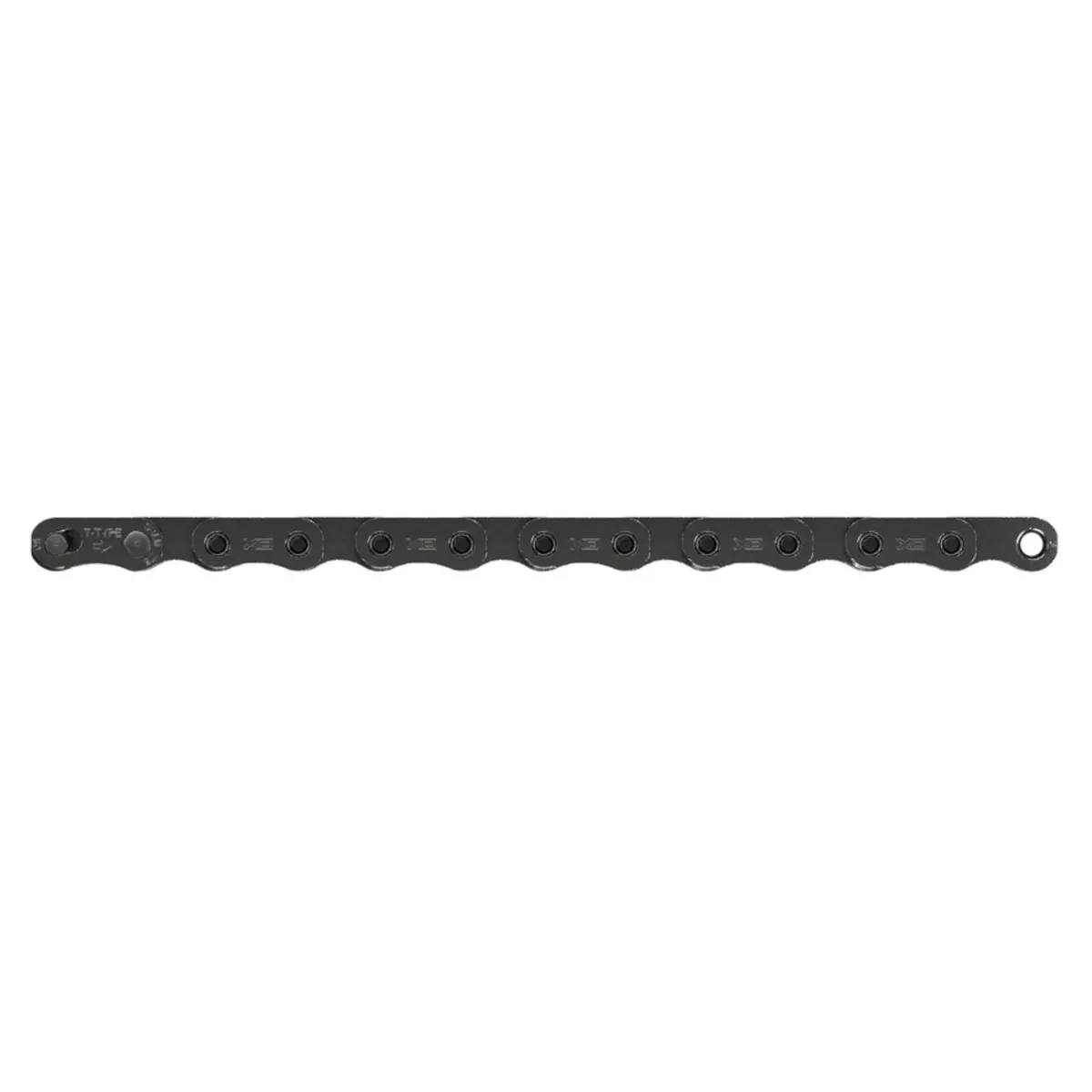 Sram X0 Eagle T-Type Flattop Chain - 12-Speed 126 Links Solid Pin Includes Powerlock Connector Pvd Coated Dark Polar 1