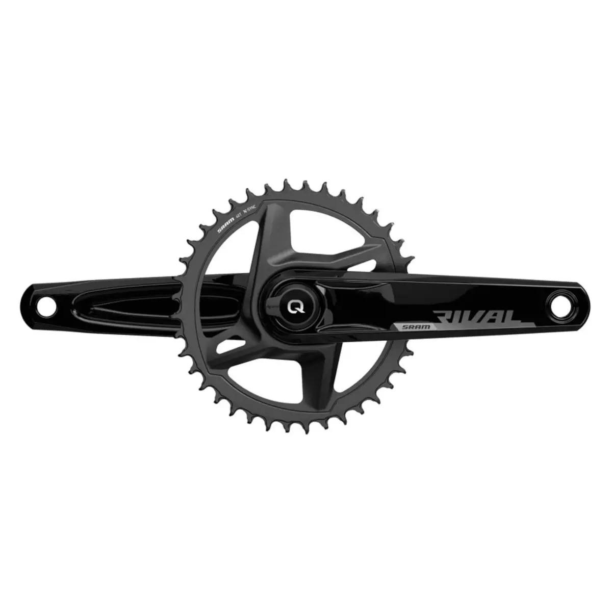 Sram Rival 1 Axs Wide Power Meter Crankset - 12-Speed, 8-Bolt Direct Mount, Dub Spindle Interface, Black, D1 1