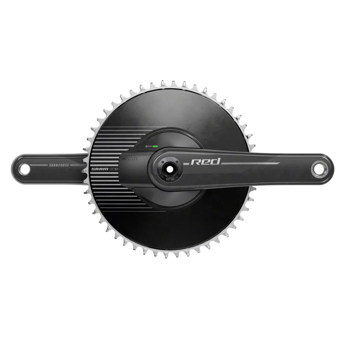 Sram Red 1 Axs Power Meter Crankset - 12-Speed, 50T Aero Chainring, 8-Bolt Direct Mount, Dub Spindle Interface, Natural Carbon, E1 1