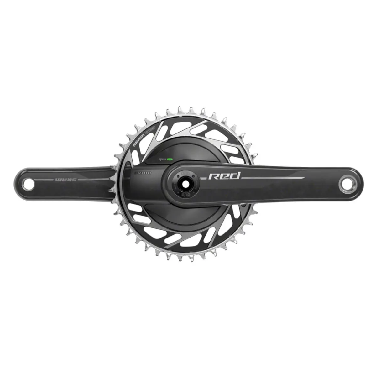 Sram Red 1X Xplr Axs E1 Power Meter Wide Crankset - 13-Speed, 40T, 8-Bolt Pm Spider, Dub Spindle 1