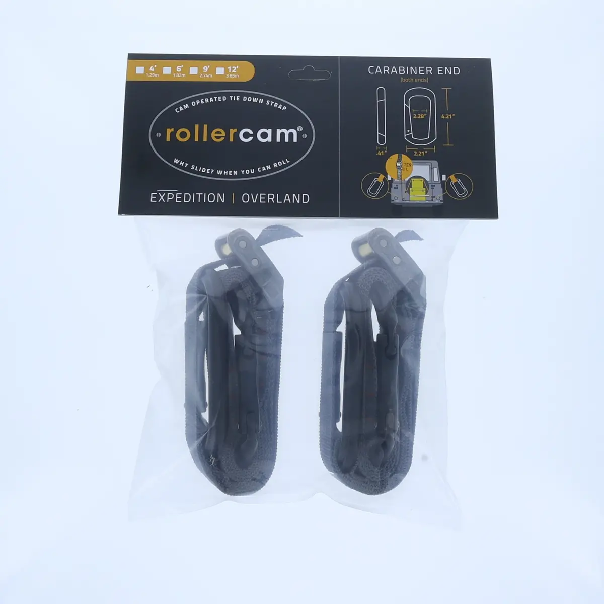 Rollercam - 1" Carabiner End 2 Pack 1