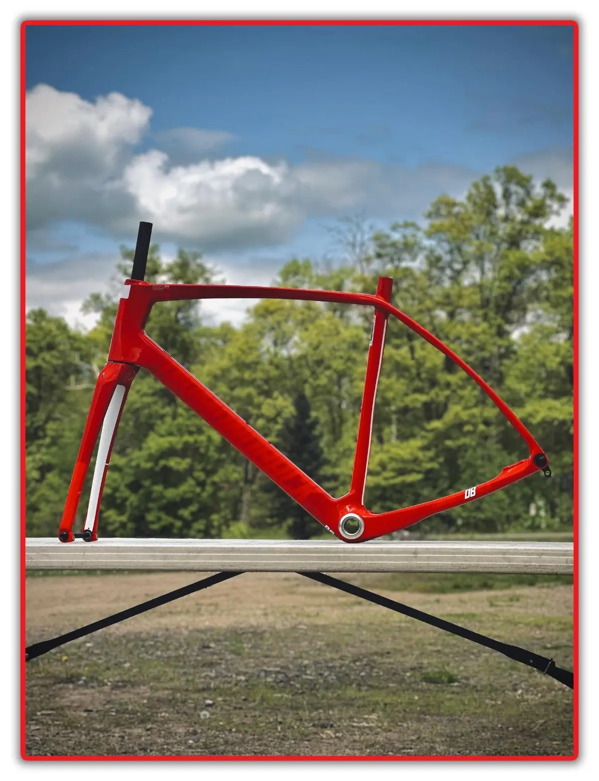 2017 Diamondback Century Carbon 5 Disc Brake 58Cm 700C Road Bike Frame Fork New 1