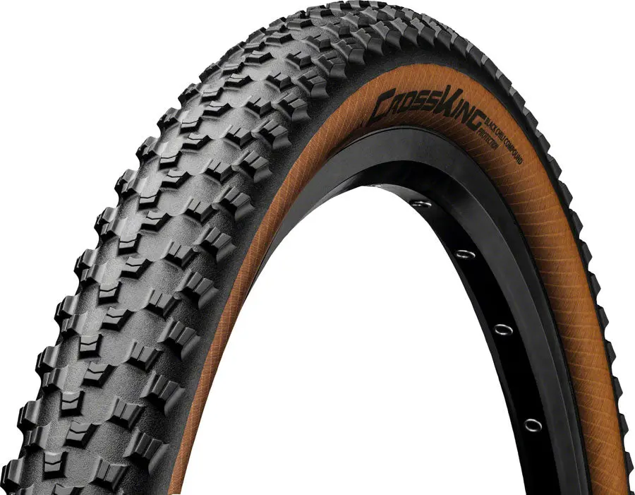 Continental Cross King 27.5X2.20 Protection Blackchili Tubeless Amber Tire 1