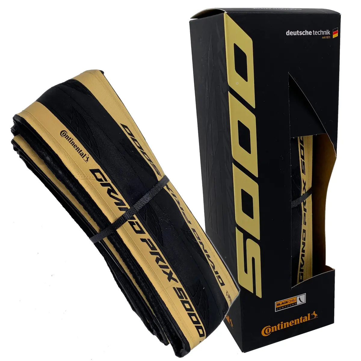Continental Grand Prix Limited Edition Gp 5000 700C Cream Skinwall Tire 1