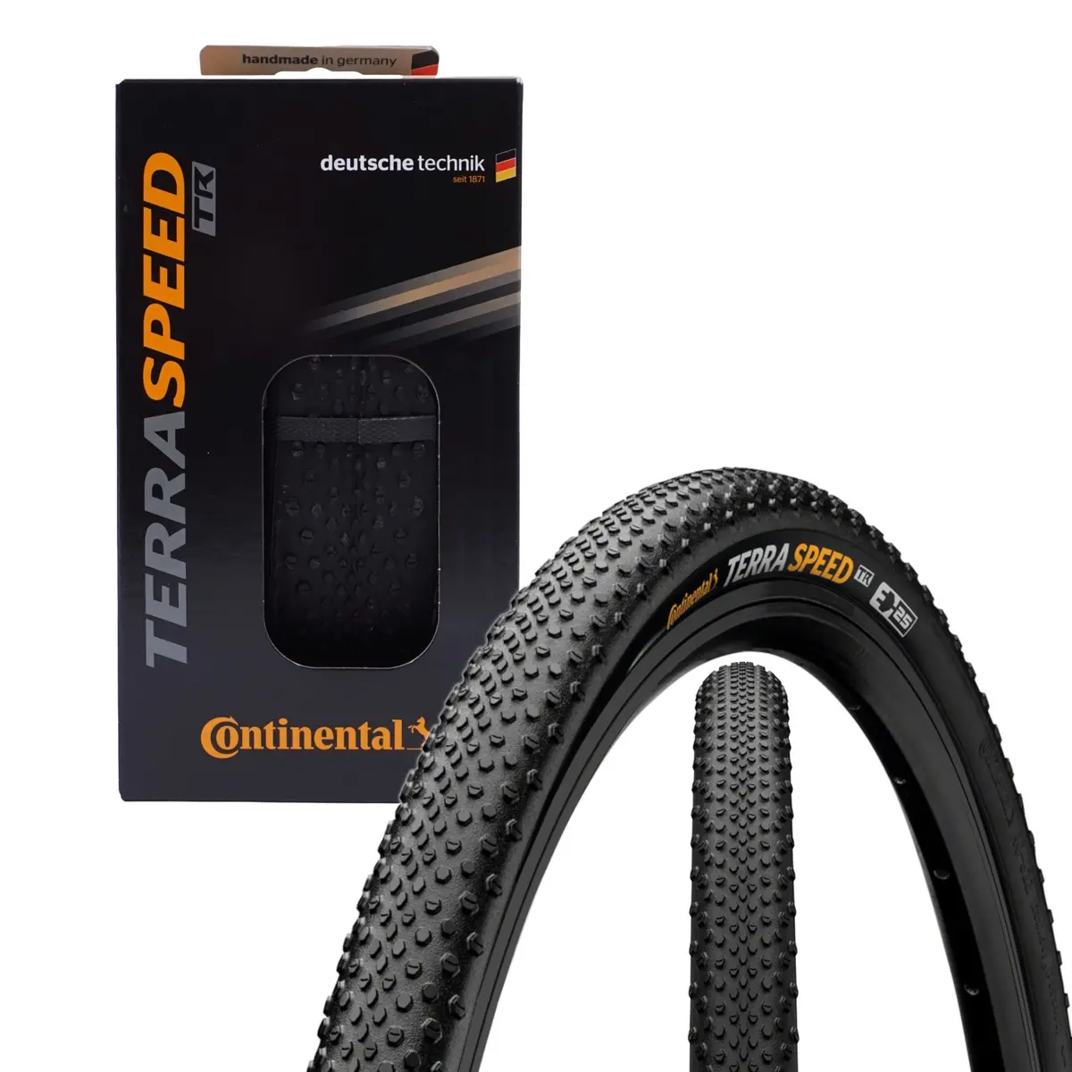 Continental Terra Speed 700C Tubeless Folding Blackchili Protection Bike Tire 1
