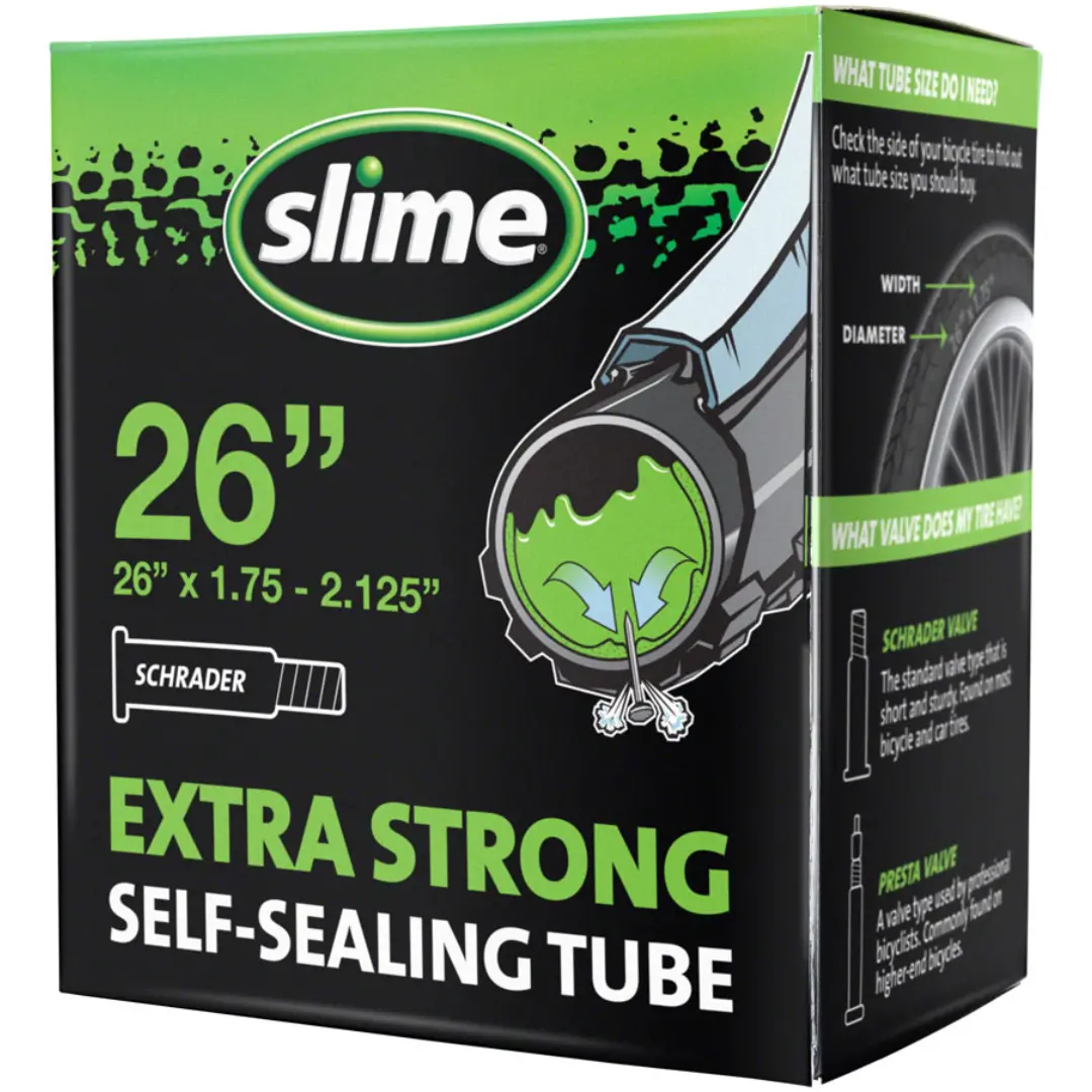Slime Self-Sealing 26X1.75-2.125 48Mm Schrader Tube 1