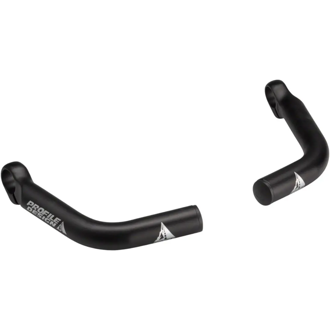 Profile Design Boxer Bar Ends: Black 2