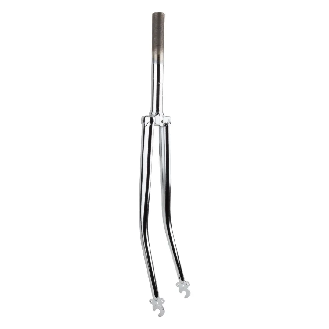 Sunlite 27"X200mm Hi-Ten Chrome 100Mm Threaded Fork 1