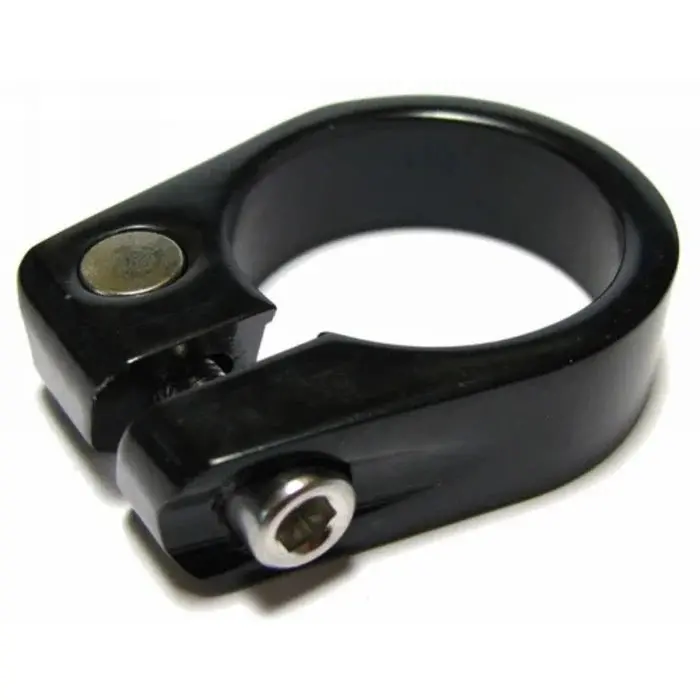 Kalloy Sc-205 Black 28.6Mm (1 1/8") Seatpost Clamp W/ Offset Slot Black 1