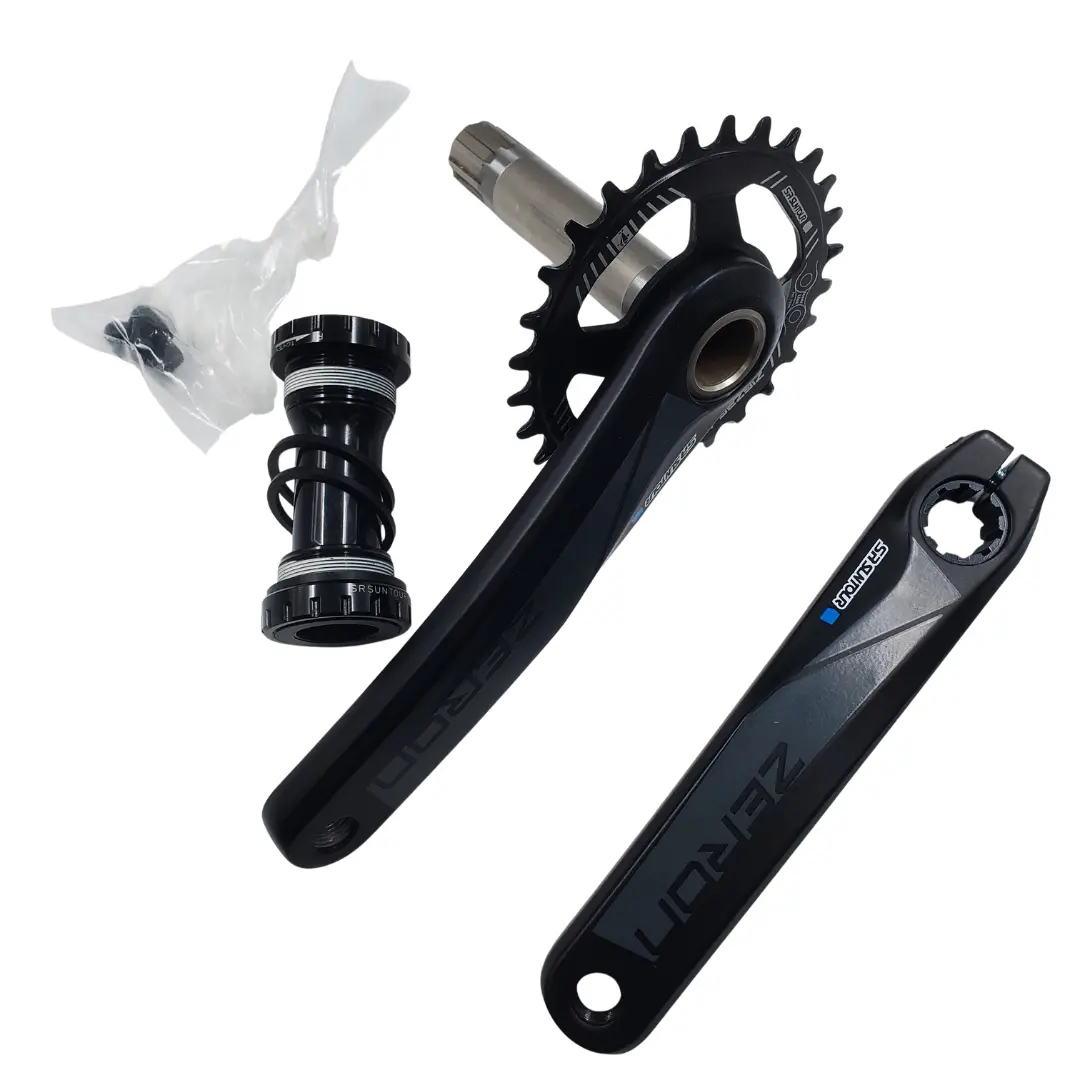 Suntour Zeron 1-X Crankset With Bb (Boost, 175Mm, 28T, 802-15011) 1