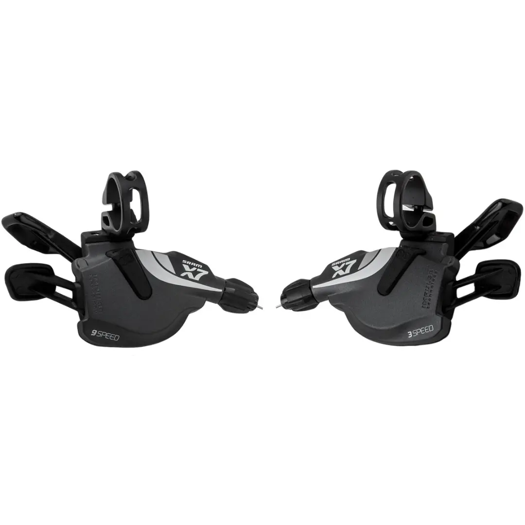 Sram X7 Trigger Shifter Set 3X9 Storm Grey 1