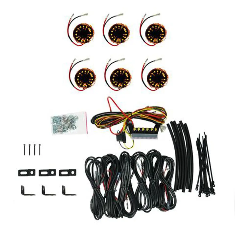 Kc Hilites - Cyclone V2 Led 6-Light - Rock Light Kit 1