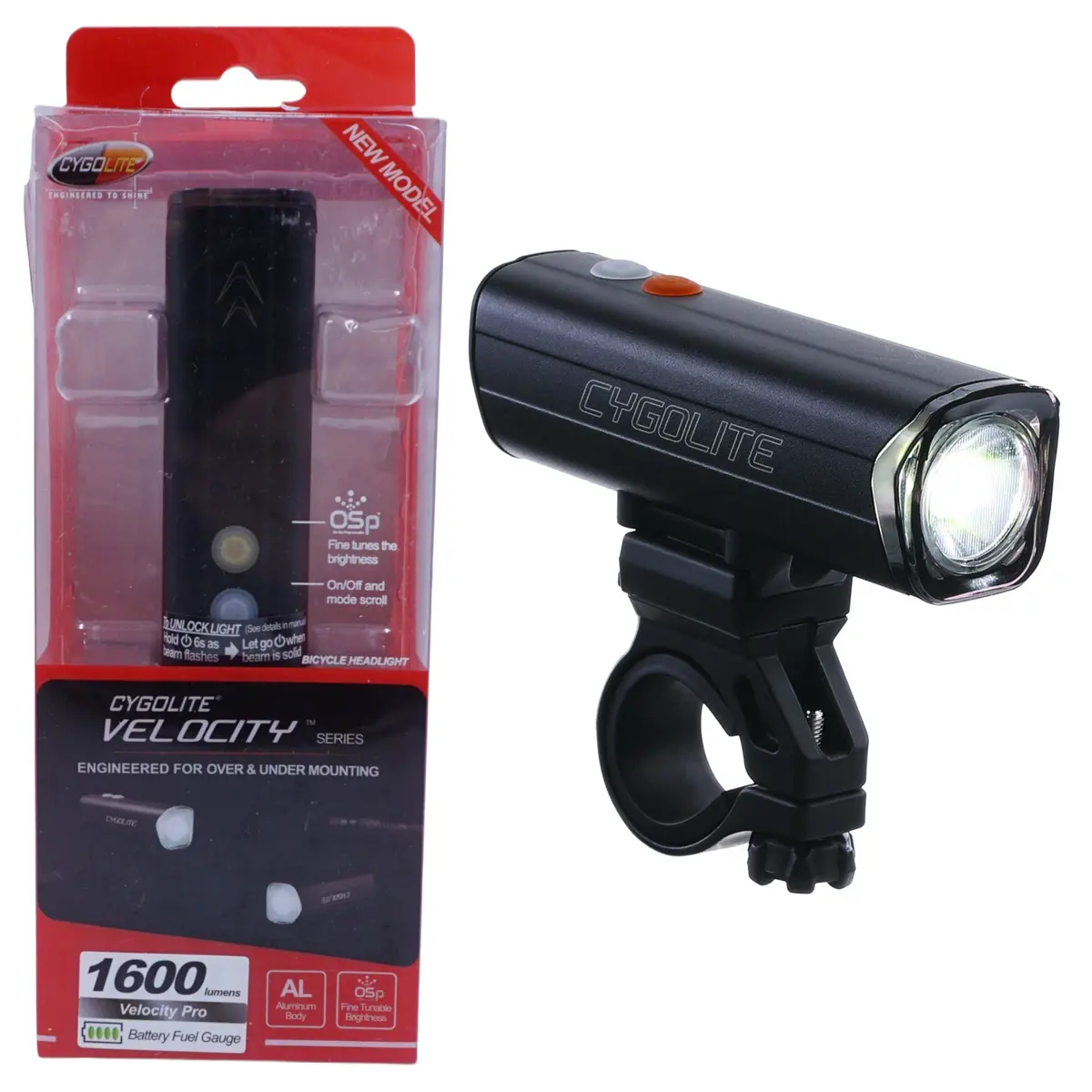 Cygolite Velocity Pro 1600 Lumens Headlight 1