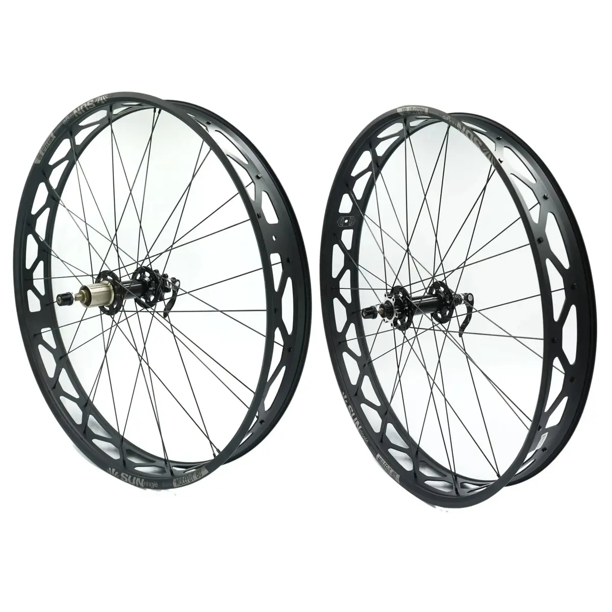 Sun Ringle Mulefut 80Sl V2 26-Inch 9X135 Front 10X170 Rear Qr Tubeless Fat Bike Wheelset 1