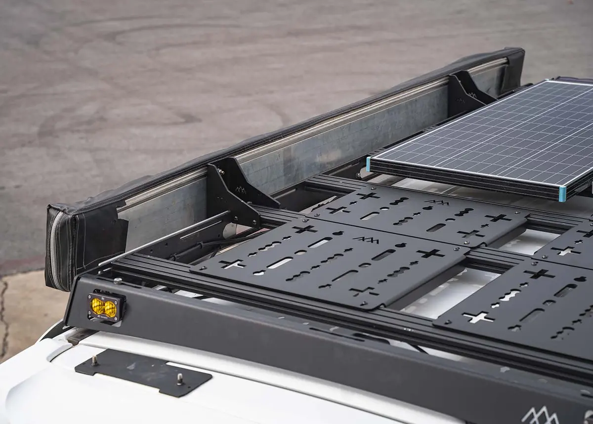 Backwoods Adventure Mods - Hd Awning Brackets For Driftr Roof Racks 1