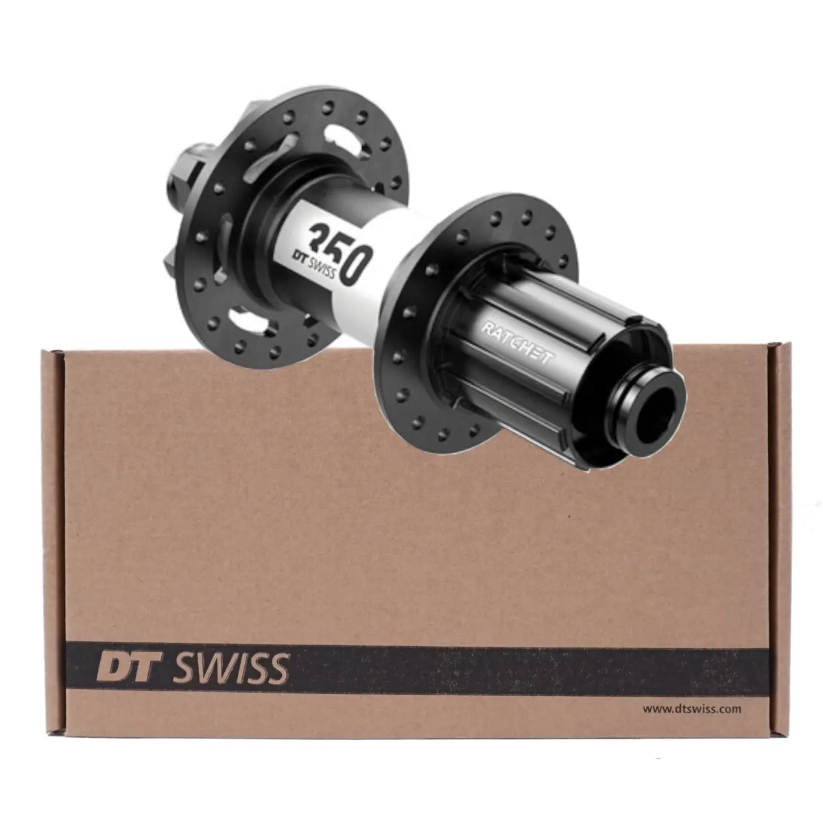 Dt Swiss 350 Rear Hub Ta 12X148mm Boost 6-Bolt Disc Shimano Hg Type 32H 1