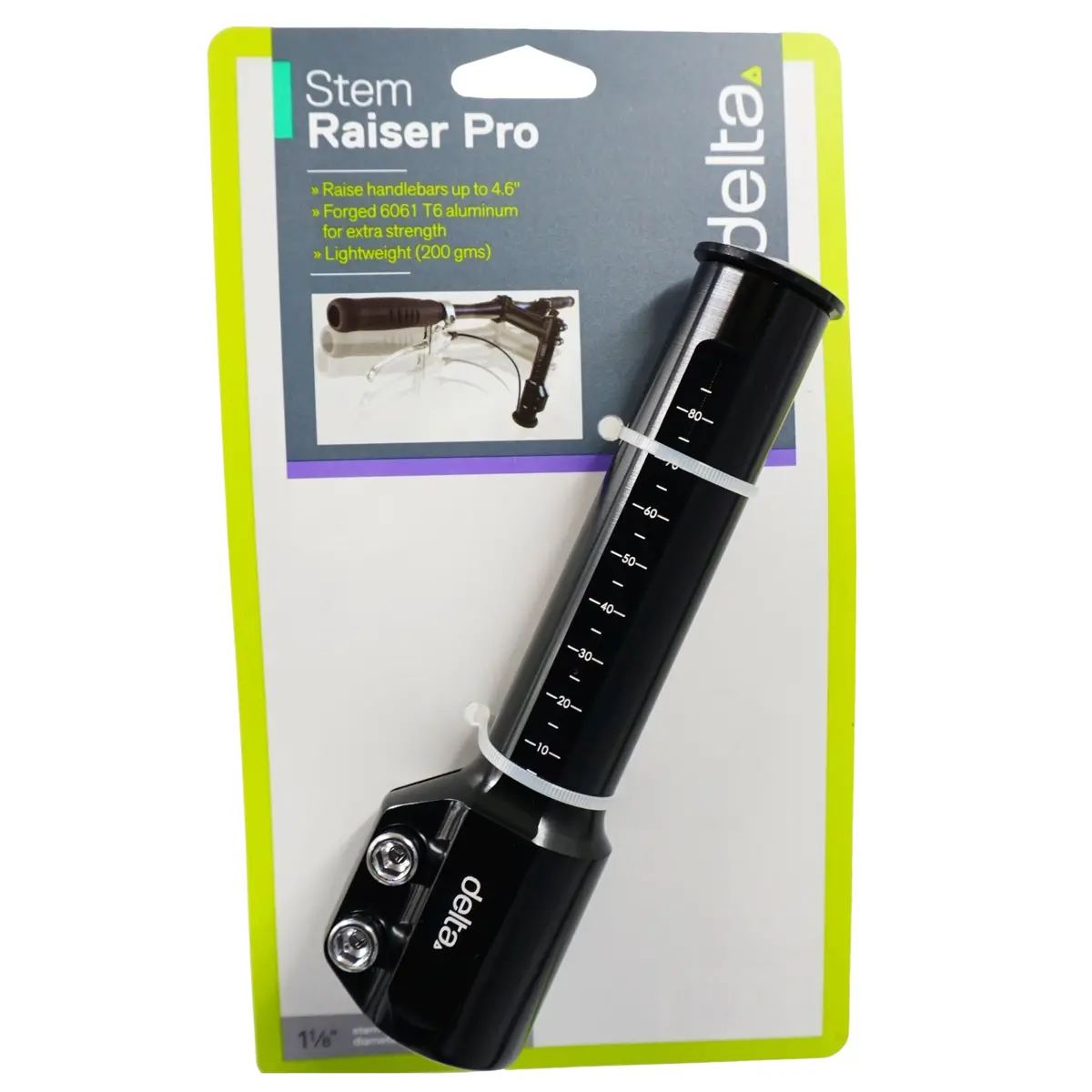 Delta Stem Raiser Pro For 1-1/8" Threadless Steerer 1