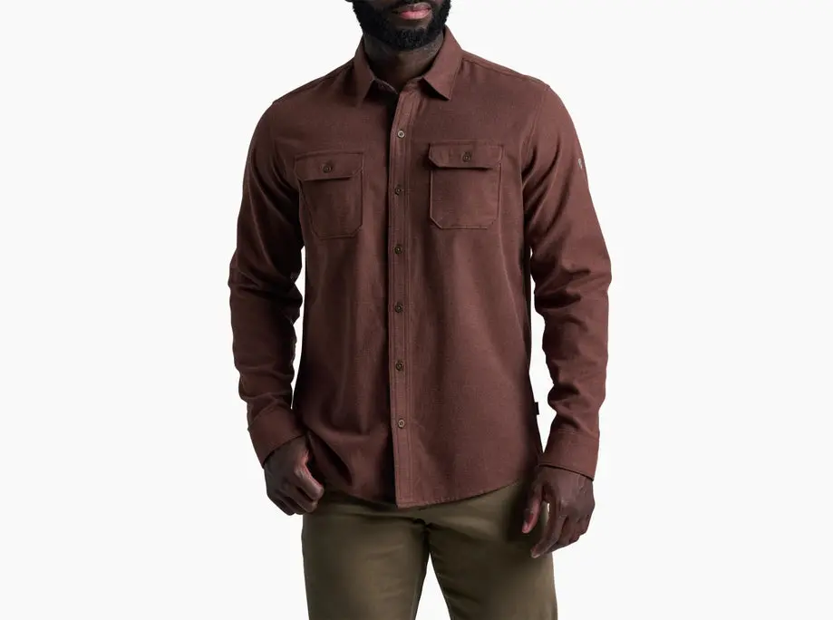 Descendr Flannel Long-Sleeve Shirt for Men